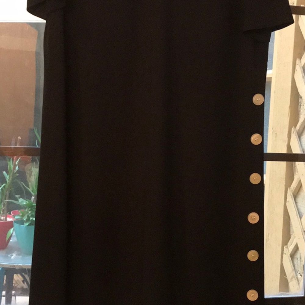 Dress black vintage Liz Claiborne
